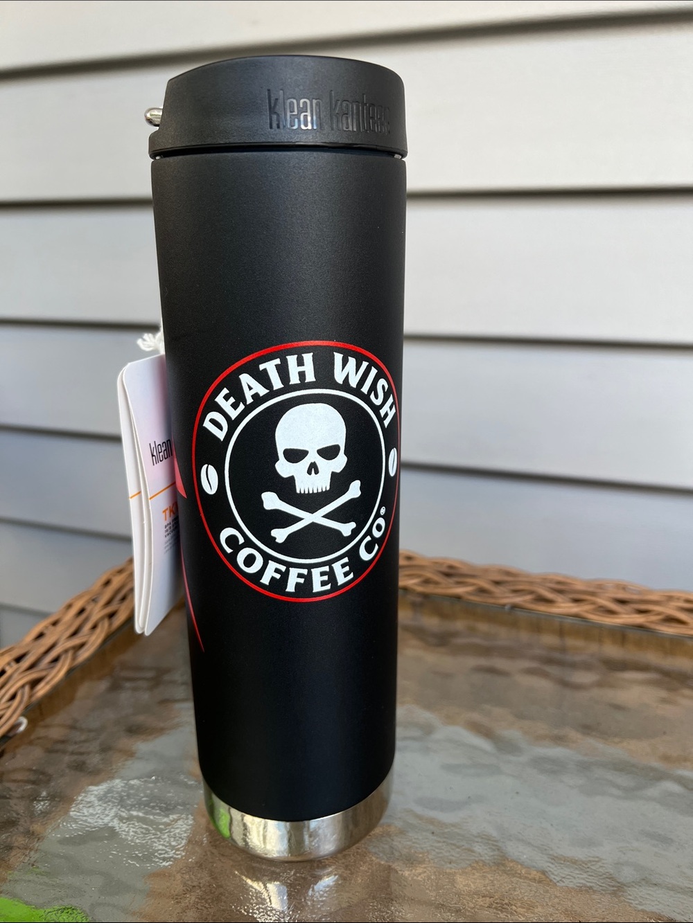 Black Klean Kanteen Travel Tumbler